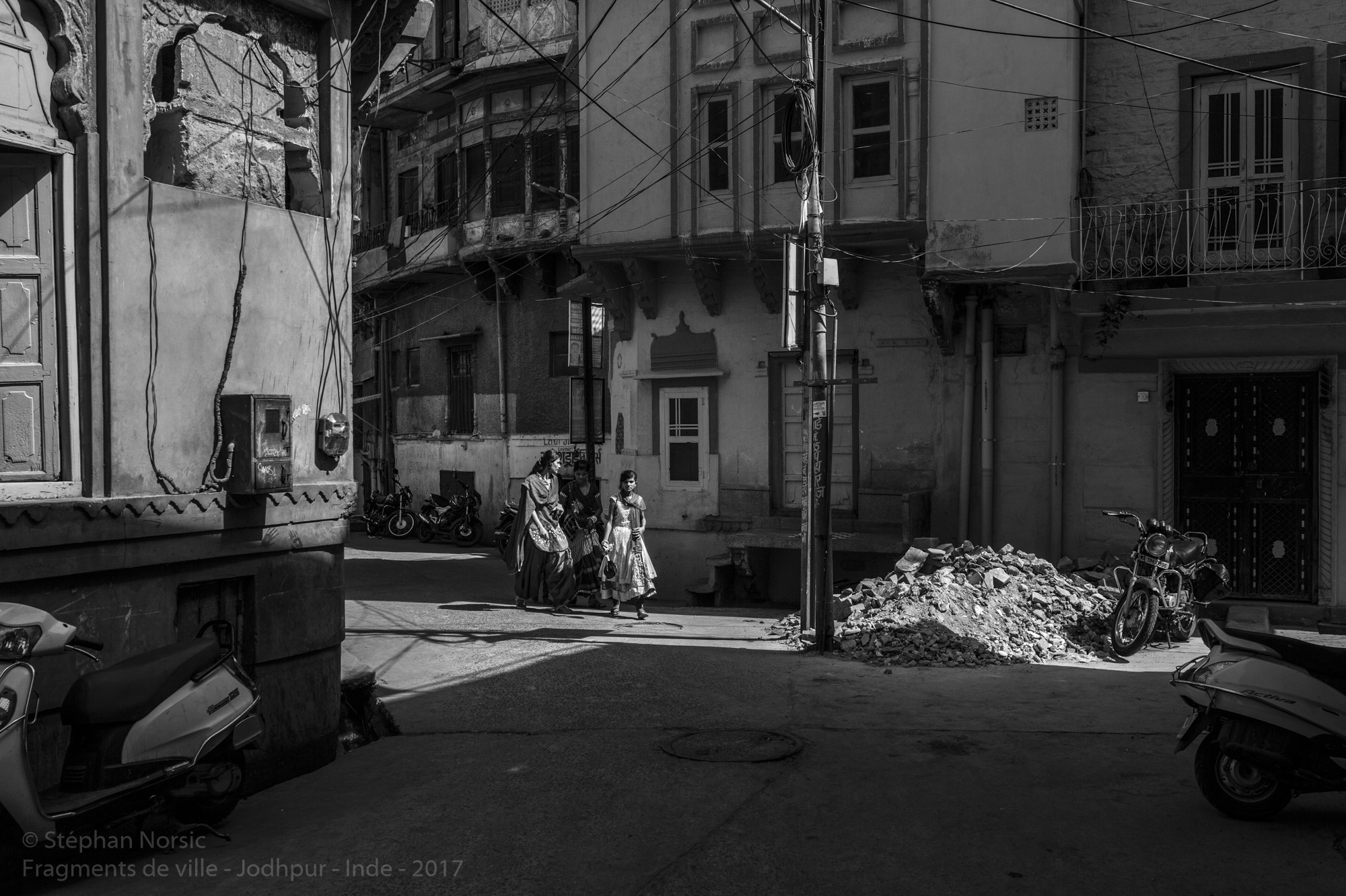 Fragments de villes : Johpur - Inde. Stephan Norsic photoqraphe